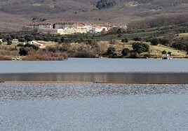 Embalse y presa del Pontón Alto en Segovia en una imagen de archivo.
