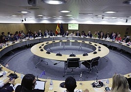 Consejo de Política Fiscal y Financiera celebrado este lunes en el Ministerio de Hacienda.
