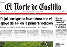 Pujol consigue la investidura con el apoyo del PP en la primera votación