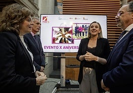 La consejera de Familia e Igualdad de Oportunidades, Isabel Blanco, este martes en Ávila.