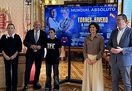 Presentación de la velada en el Ayuntamiento este martes.