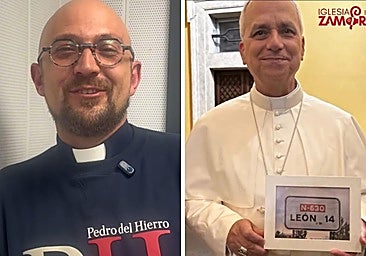 Desde Zamora a Roma con pastas, un jamón y una señal de 'León,14 km' para el Papa