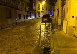 Avería en la madrugada de este miércoles en la calle La Plata.