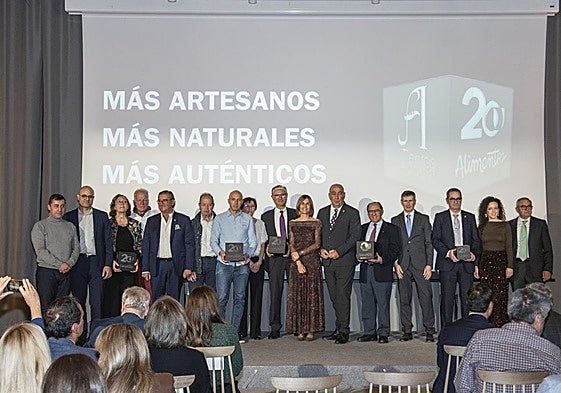 Gala del 20 aniversario de Alimentos de Segovia.