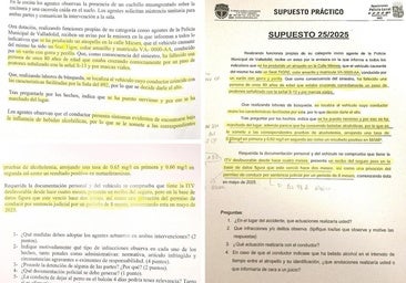 La intrahistoria del examen copiado en la Policía Local: así fueron las tres horas para elegir la prueba