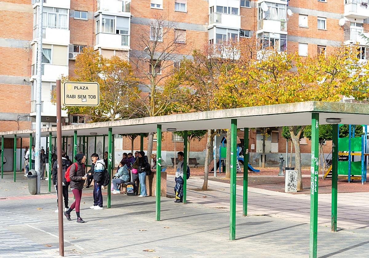 Plaza Rabí Sem Tob de Palencia.