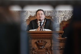 Álvaro García Ortiz, en el juicio en el Tribunal Supremo.