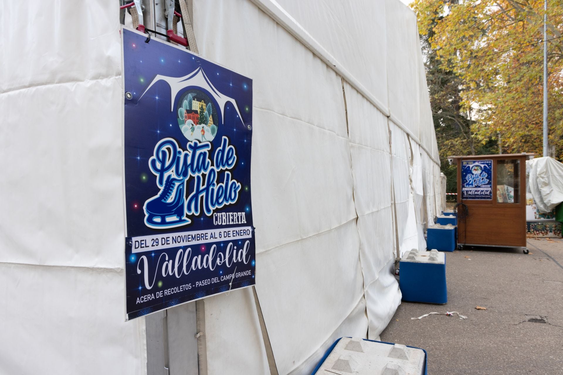 Las imágenes de la preparación de la Navidad en Valladolid en el mes de noviembre
