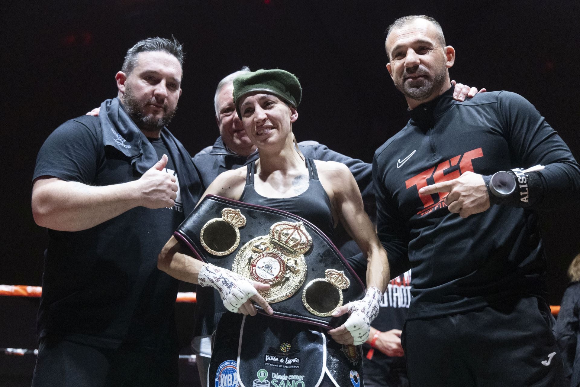 En imágenes la victoria de Isa Rivero, la nueva campeona del mundo de boxeo
