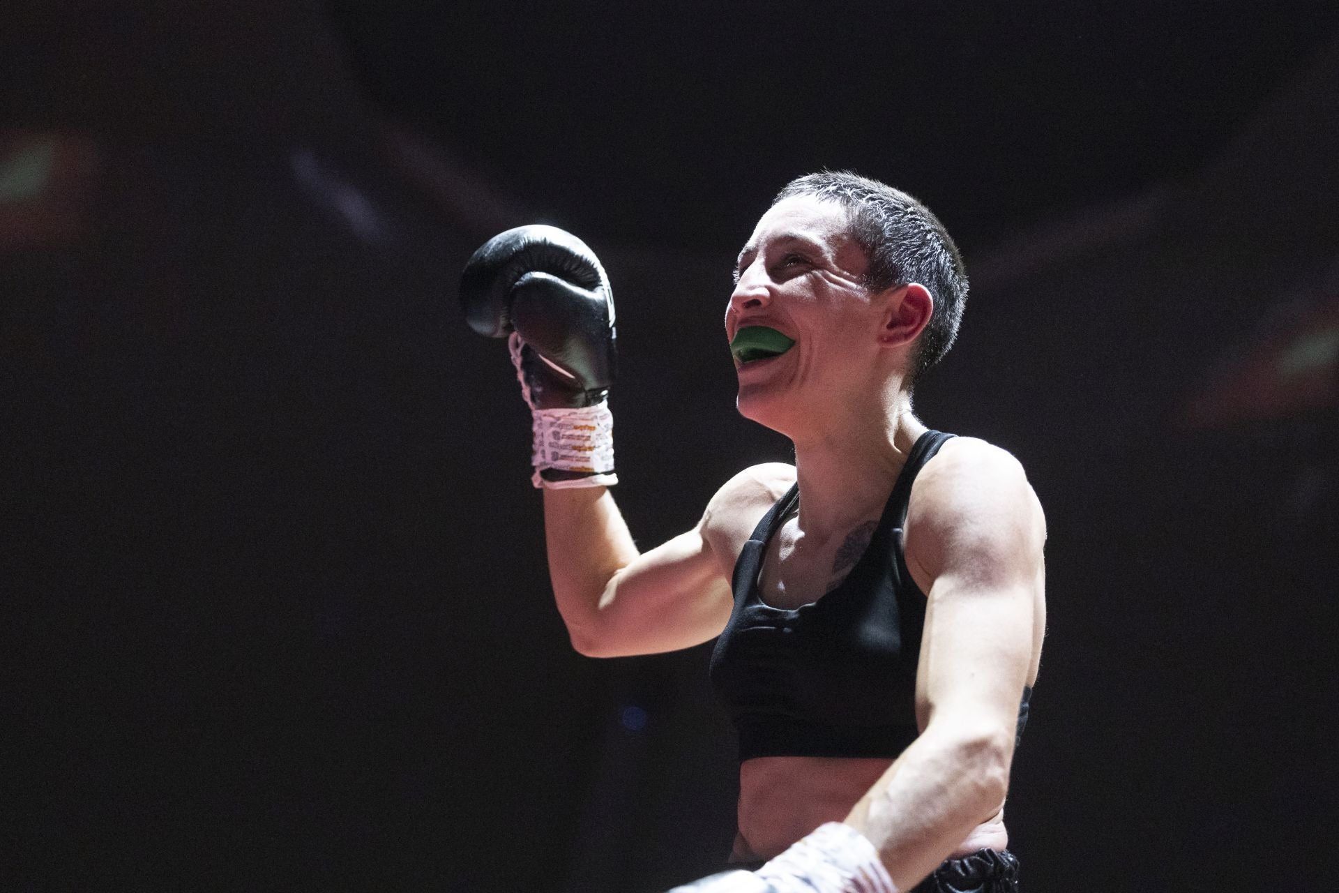En imágenes la victoria de Isa Rivero, la nueva campeona del mundo de boxeo