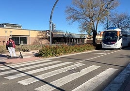 Centro de Salud de La Magdalena, en el Camino del Cementerio.