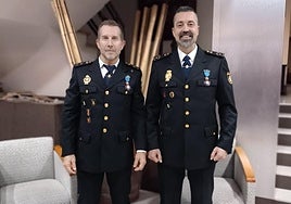 Juan Manuel Sebastián y Fernando Aristín, premiados en Oviedo.