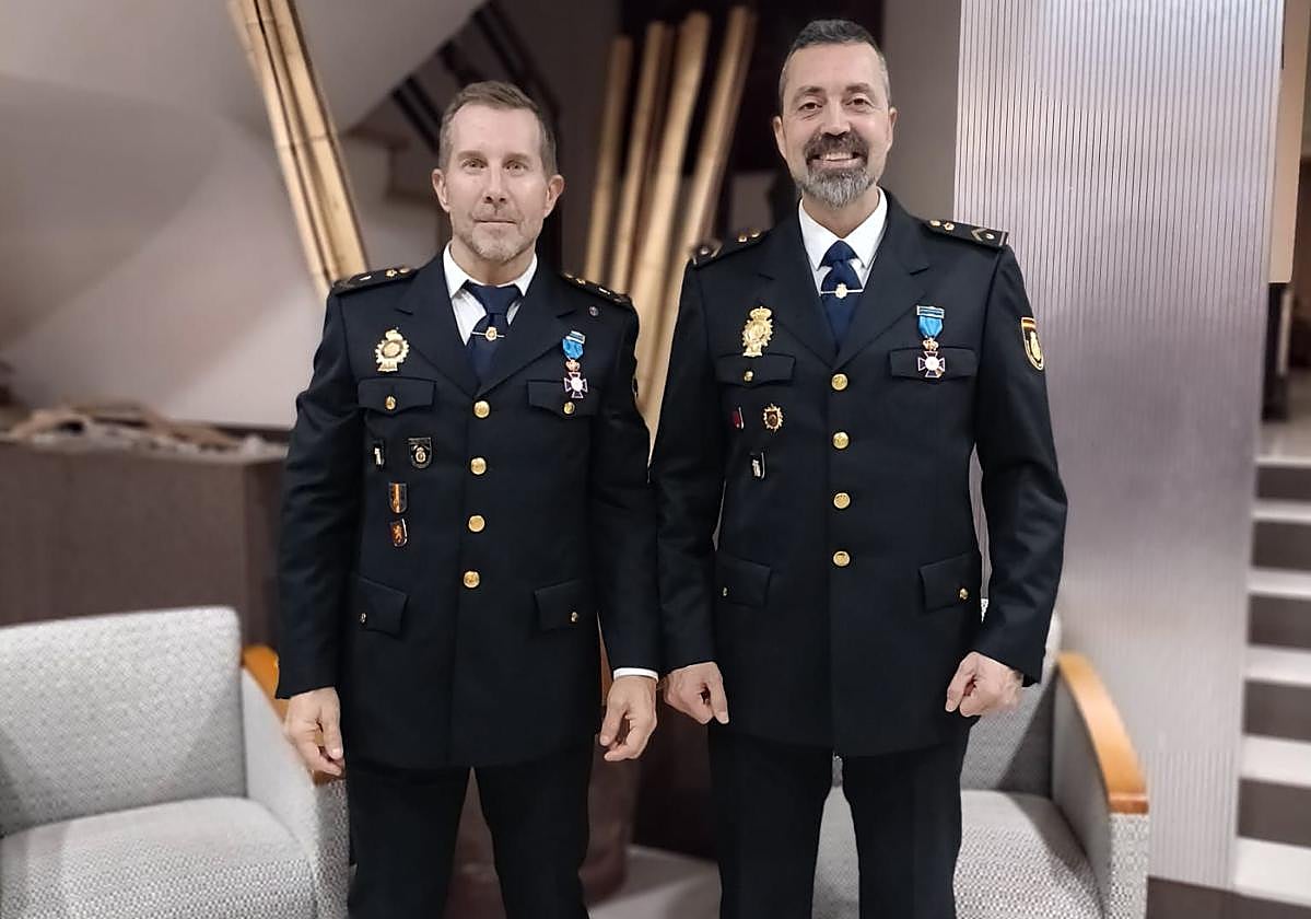 Juan Manuel Sebastián y Fernando Aristín, premiados en Oviedo.