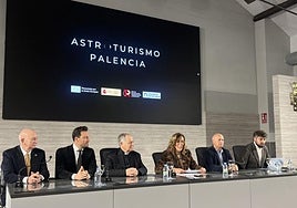 La presidenta de la Diputación, Ángeles Armisén, presenta la iniciativa.