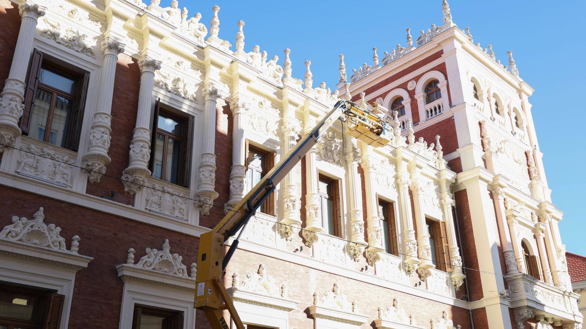 El Palacio de la Diputación de Palencia se mejora