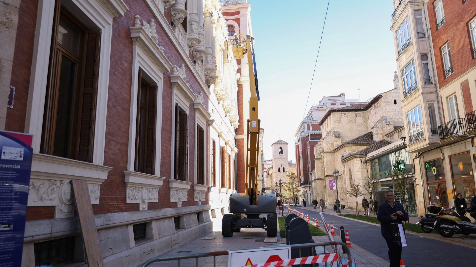 El Palacio de la Diputación de Palencia se mejora