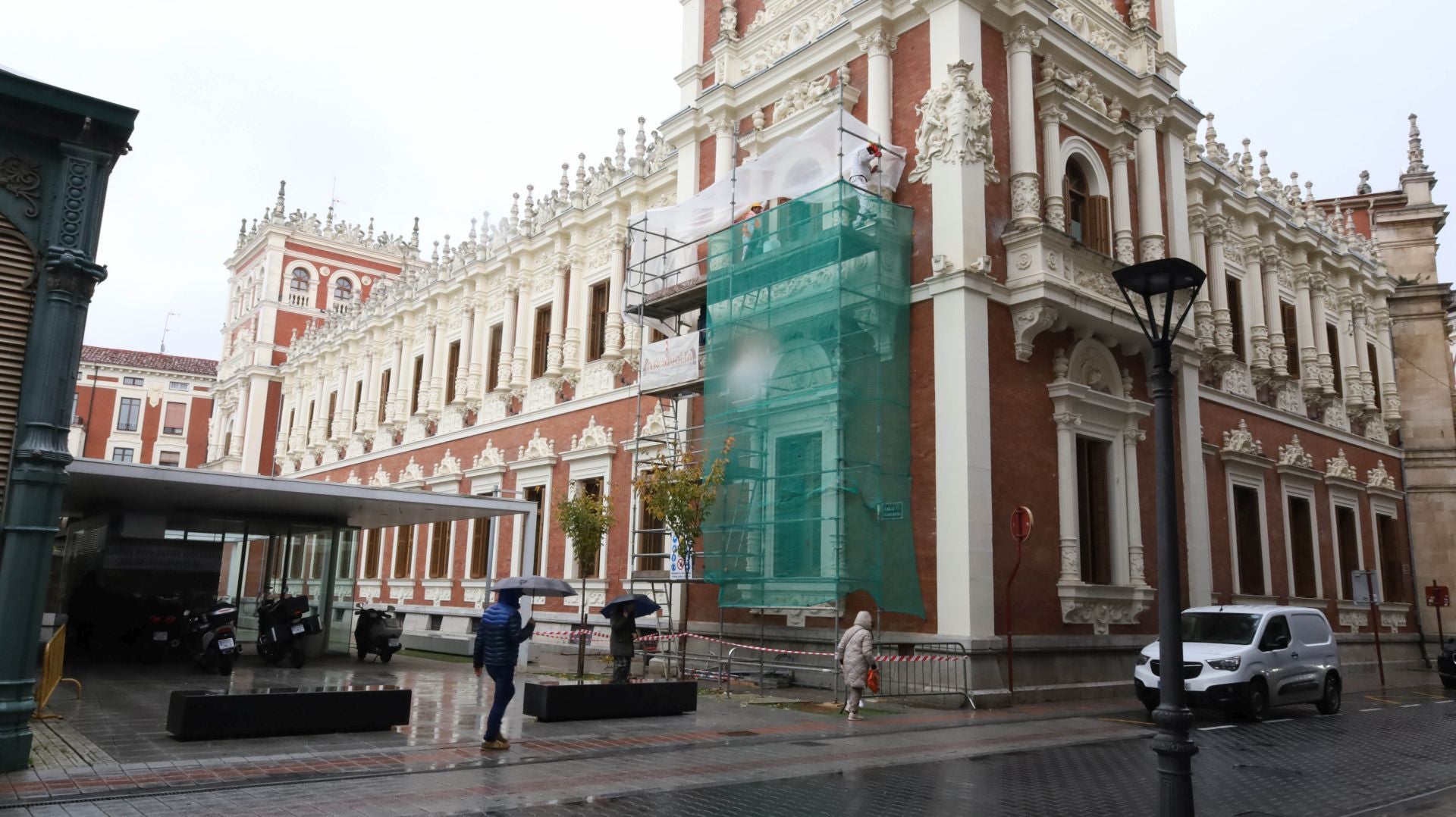 El Palacio de la Diputación de Palencia se mejora