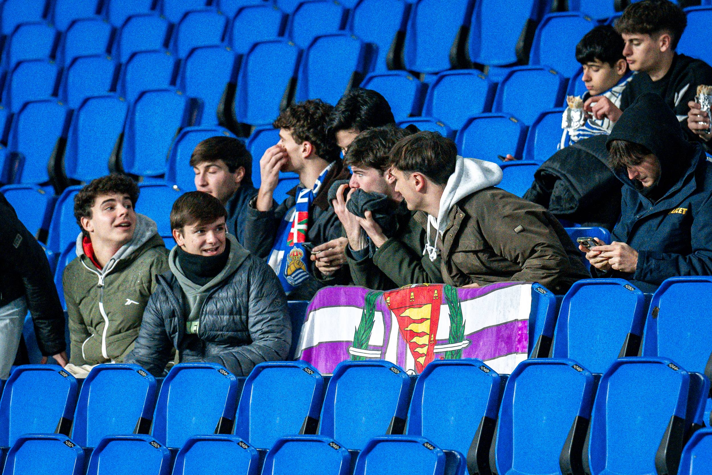 Las imágenes de la derrota ante la Real Sociedad B en Anoeta