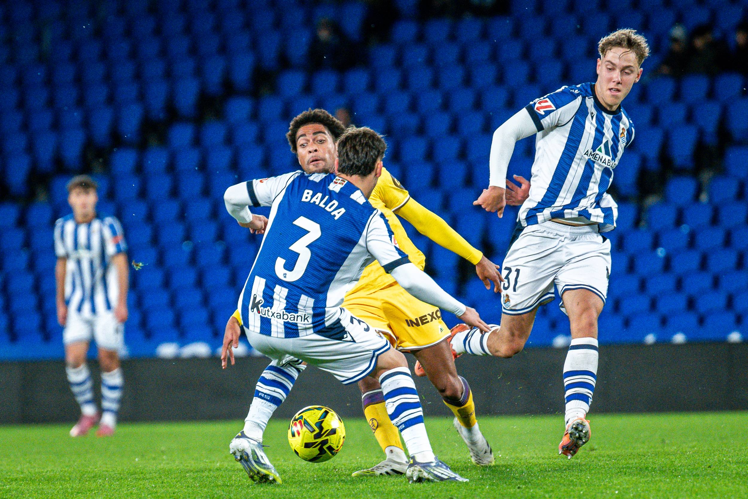 Las imágenes de la derrota ante la Real Sociedad B en Anoeta