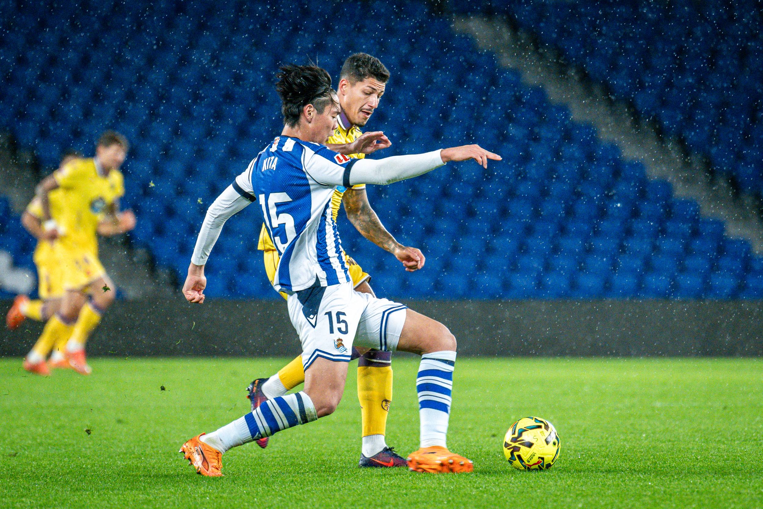 Las imágenes de la derrota ante la Real Sociedad B en Anoeta