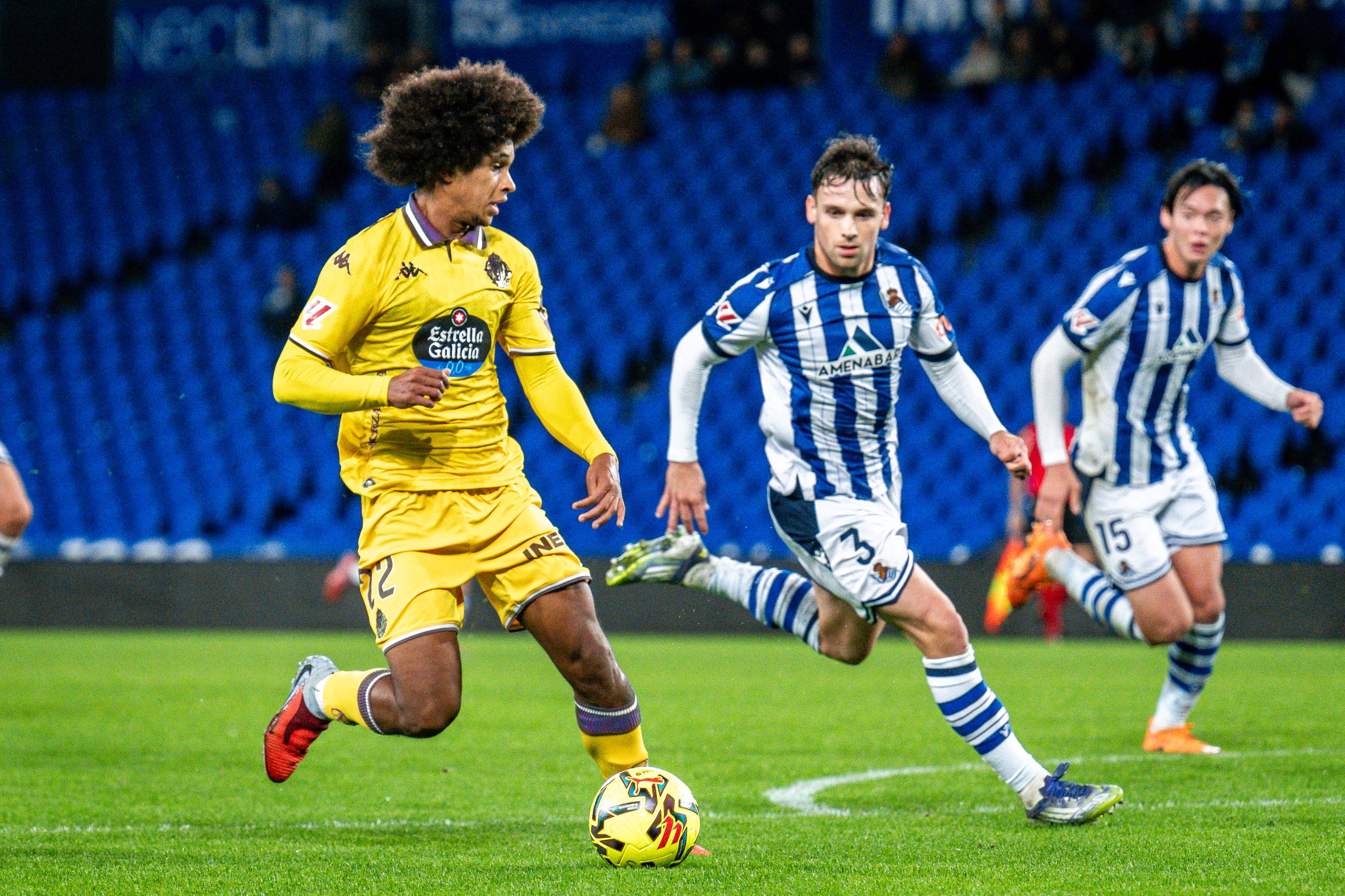 Las imágenes de la derrota ante la Real Sociedad B en Anoeta