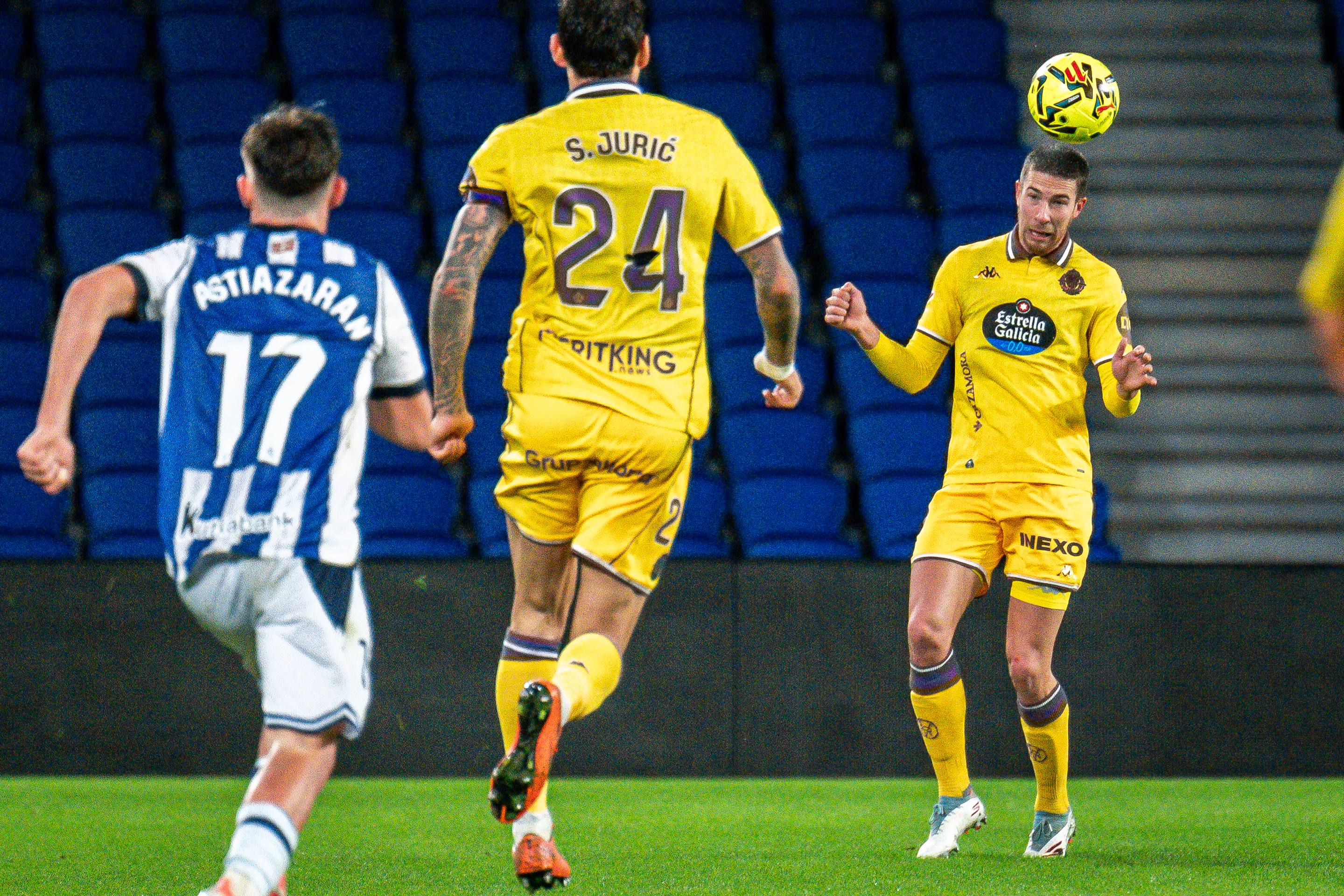 Las imágenes de la derrota ante la Real Sociedad B en Anoeta