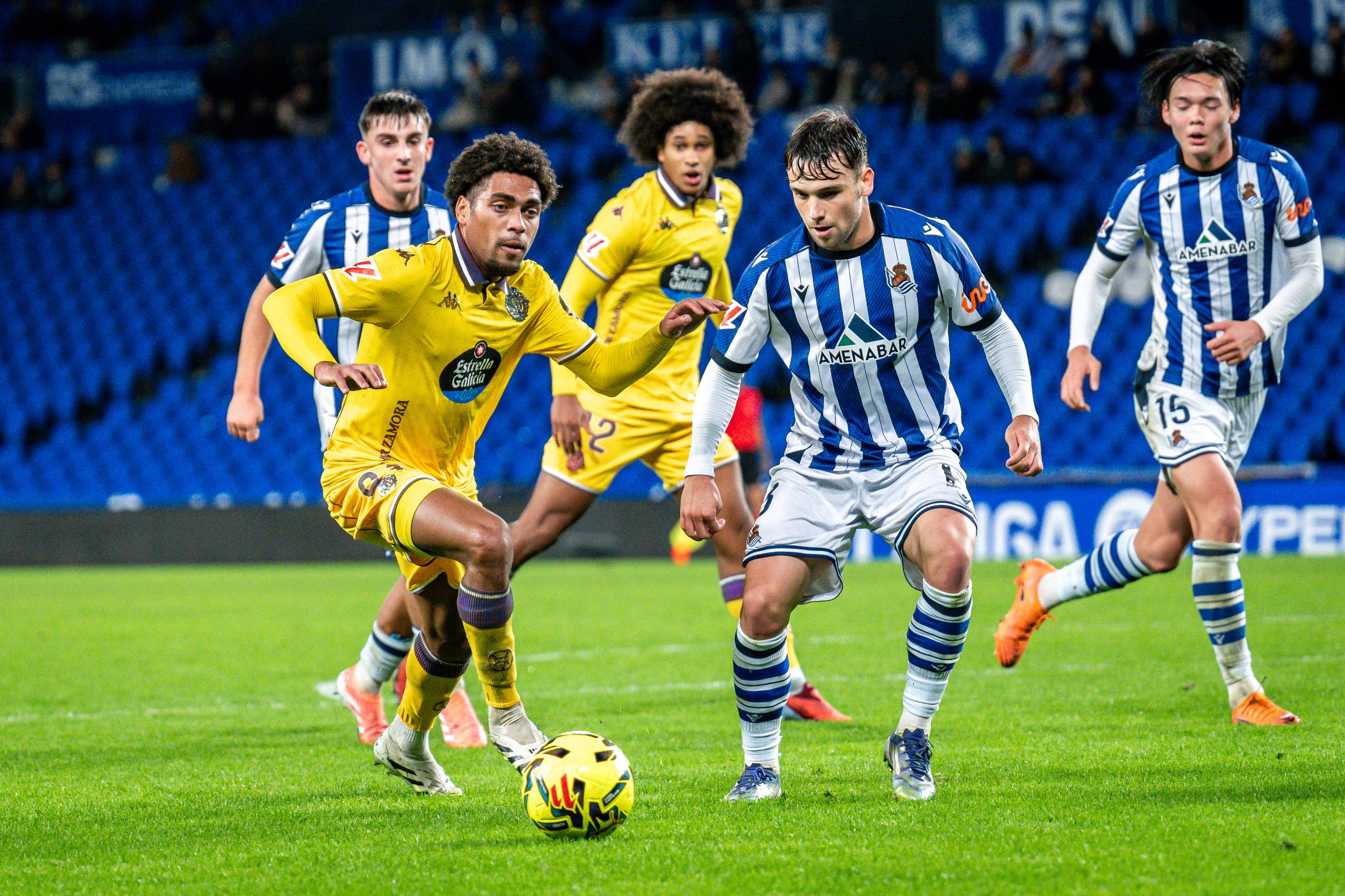 Las imágenes de la derrota ante la Real Sociedad B en Anoeta