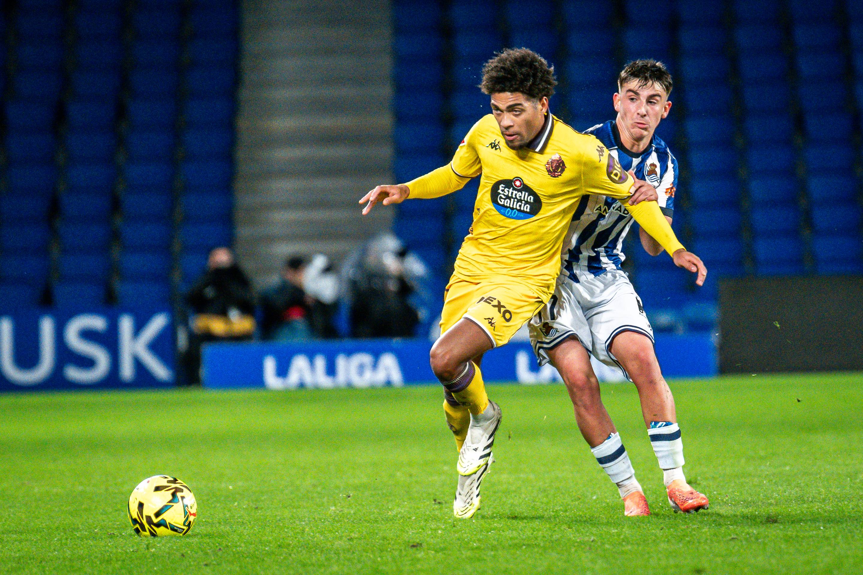Las imágenes de la derrota ante la Real Sociedad B en Anoeta