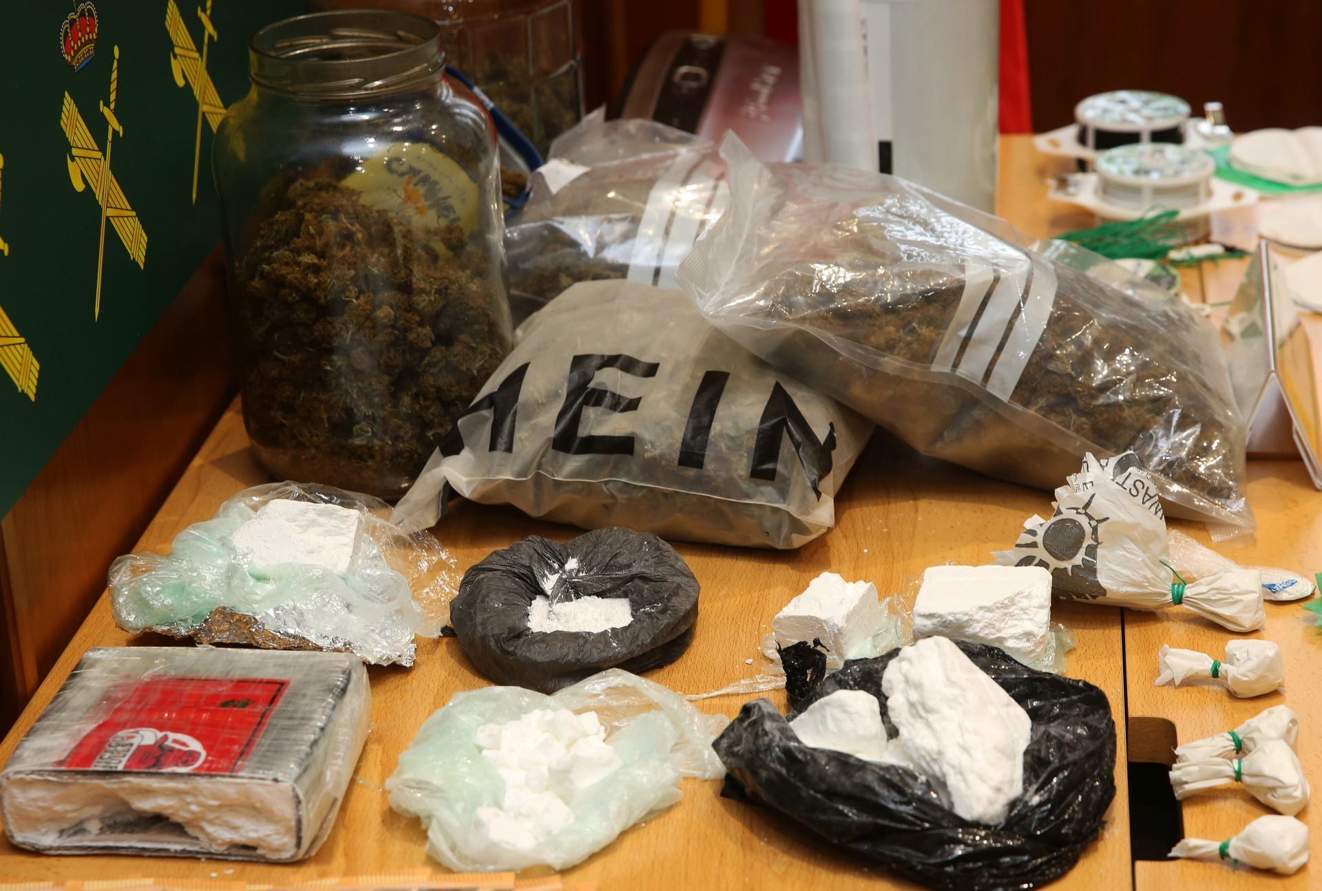 La operación antidroga: lo aprehendido, en imágenes