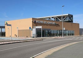 Imagen de archivo de la estación de alta velocidad en Medina del Campo.
