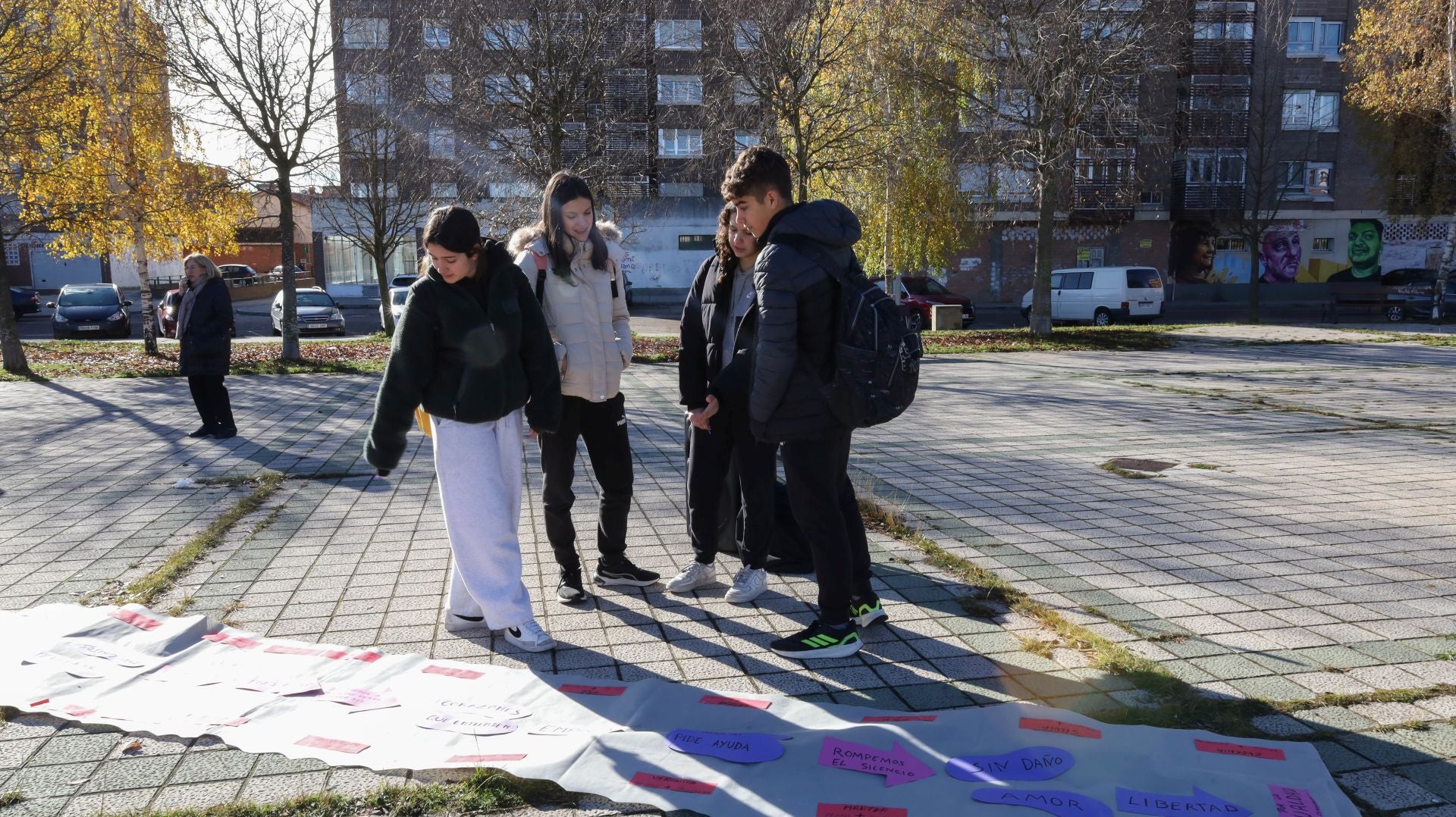 Así reclama Palencia el fin de la violencia contra las mujeres