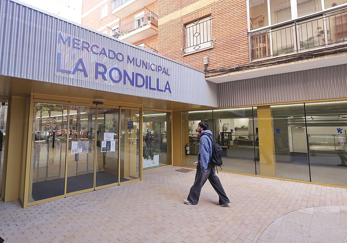 Mercado de La Rondilla, el pasado mes de septiembre.