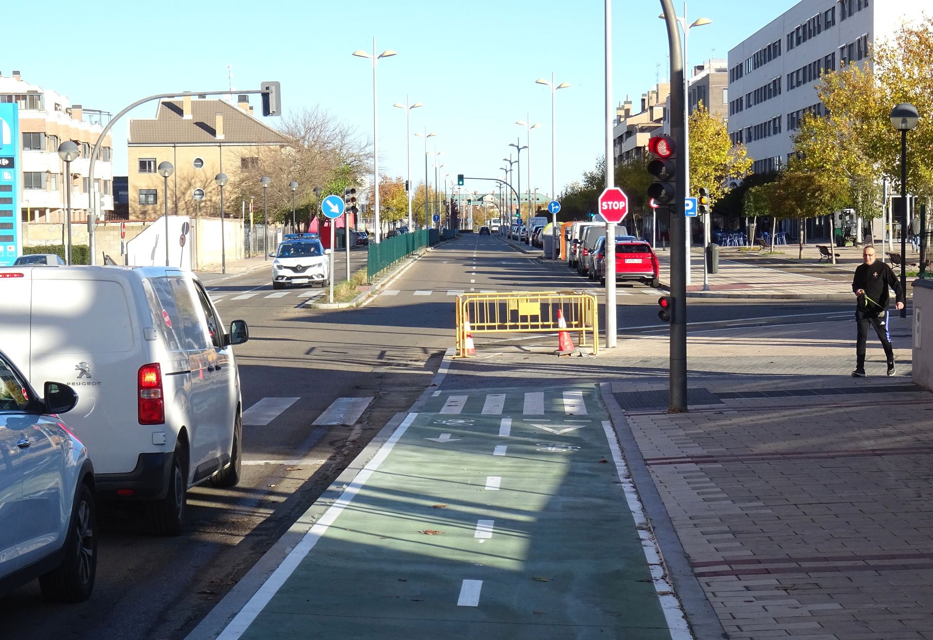 El carril bici que unirá Pajarillos con Pilarica y Los Santos Pilarica, en imágenes
