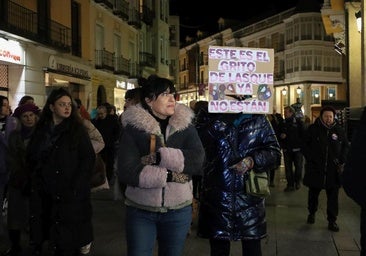 600 personas claman en Palencia contra las mujeres asesinadas
