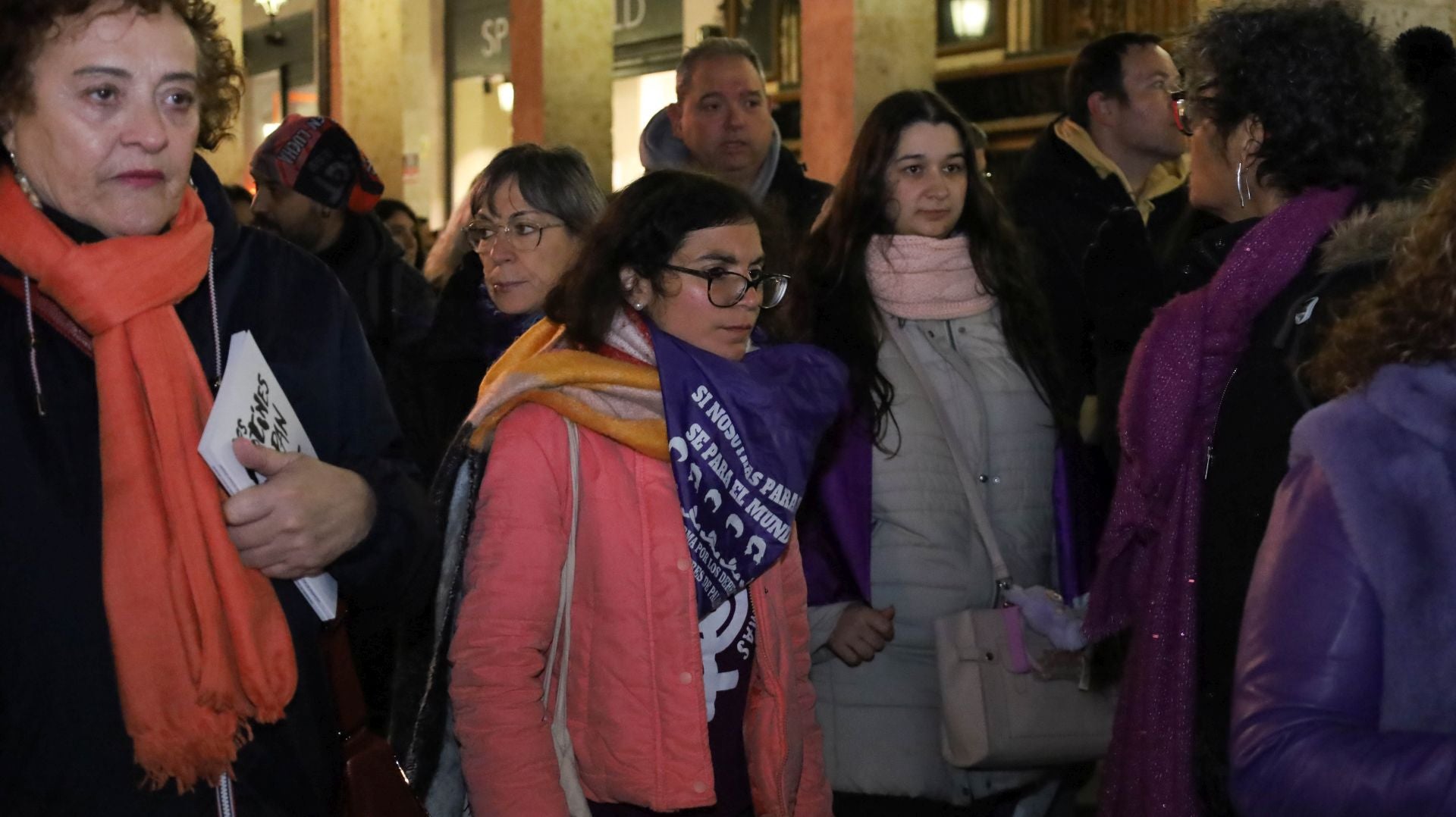 La manifestación del 25N en Palencia en imágenes