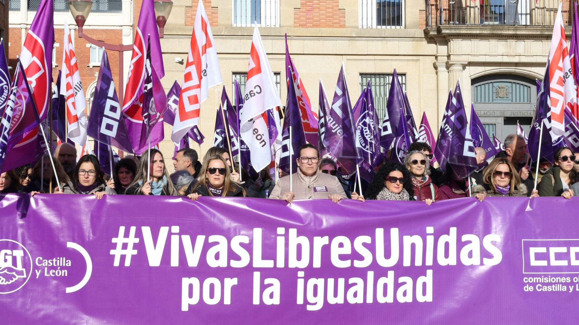 Así reclama Palencia el fin de la violencia contra las mujeres
