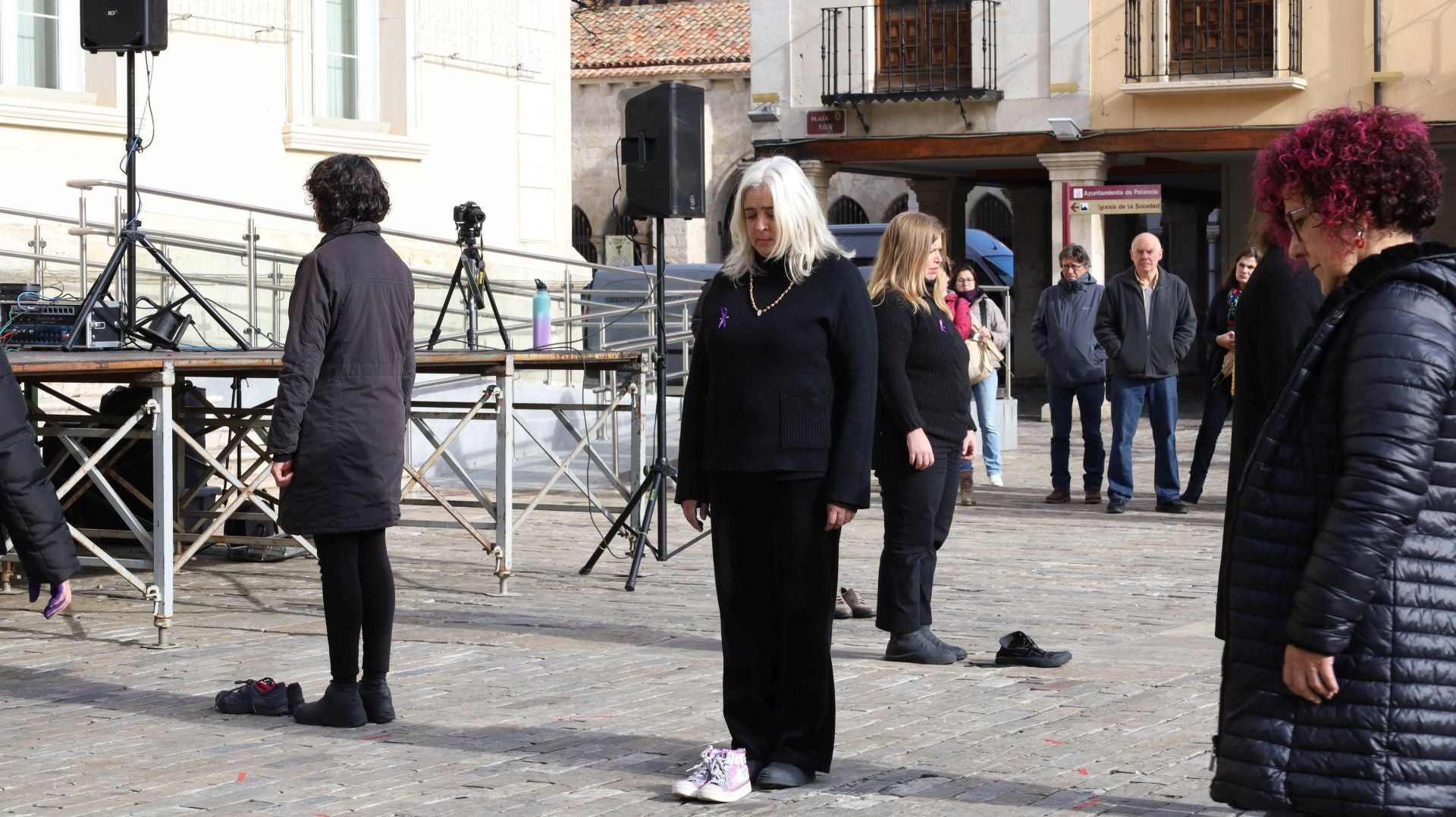 Así reclama Palencia el fin de la violencia contra las mujeres