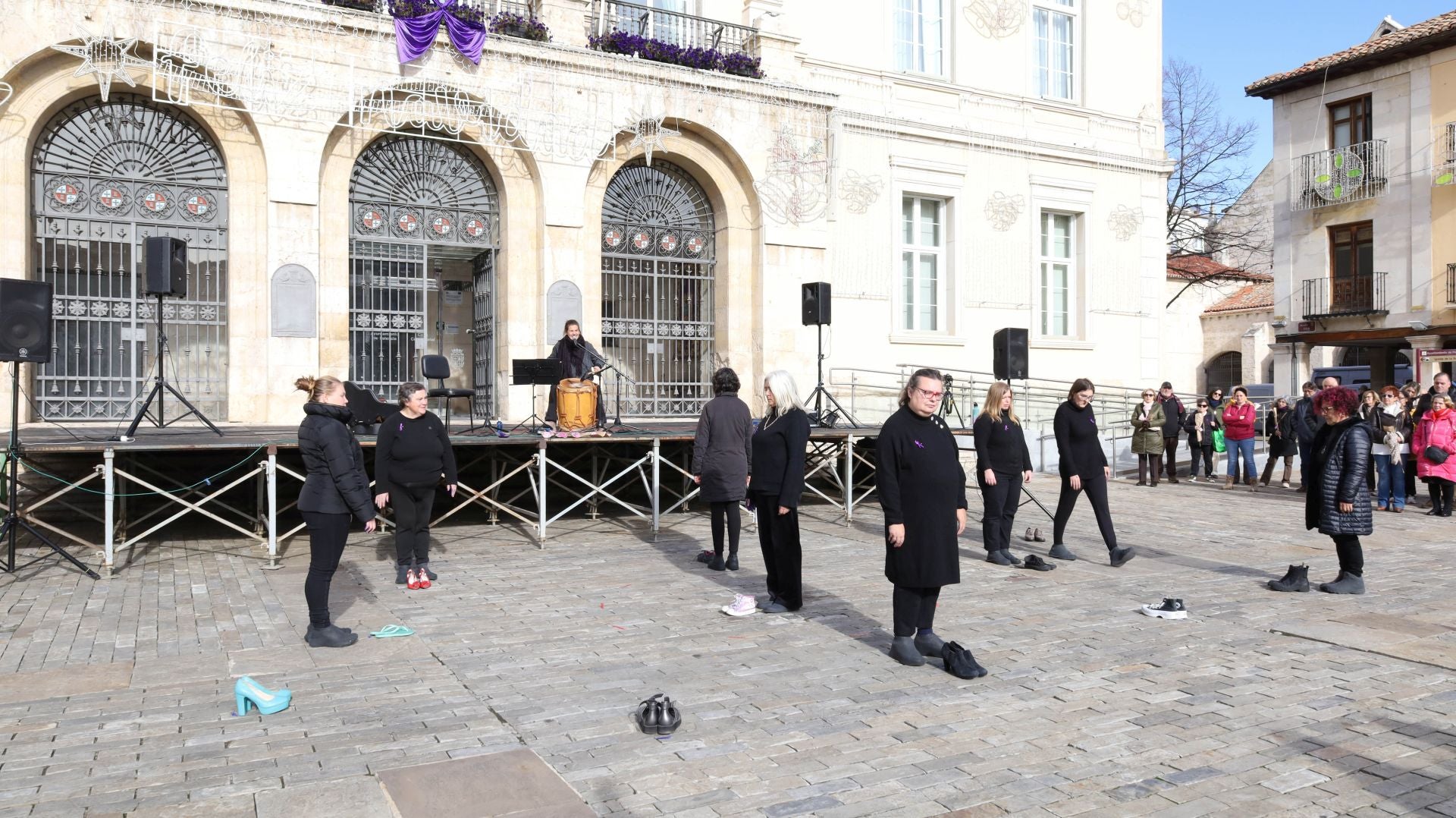 Así reclama Palencia el fin de la violencia contra las mujeres