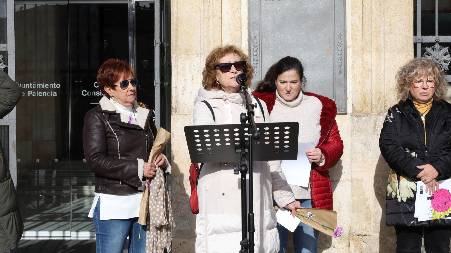 Así reclama Palencia el fin de la violencia contra las mujeres