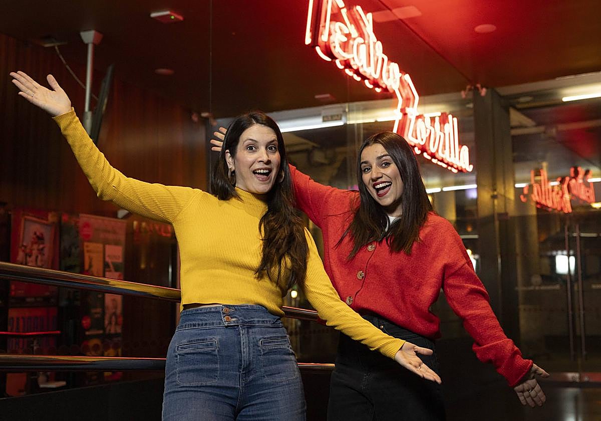 Andrea Garcy y Rocío Torío, cantautoras vallisoletanas.