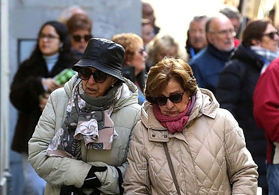 Jornada de frío intenso en Segovia