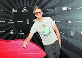 El actor Alexander Skarsgard, en la última Seminci.