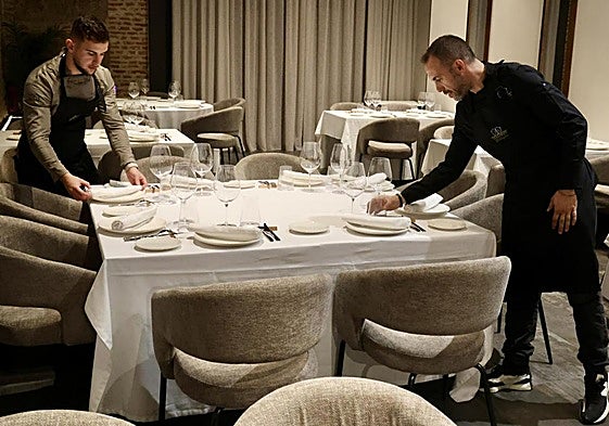 Interior del restaurante La Maruquesa en la tarde del jueves.