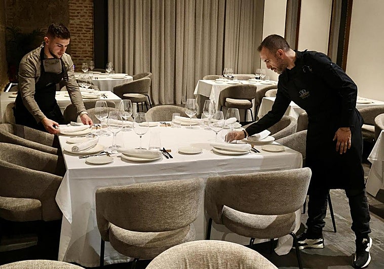 Interior del restaurante La Maruquesa en la tarde del jueves.