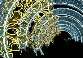 Las imágenes del encendido de las luces de Navidad en Valladolid
