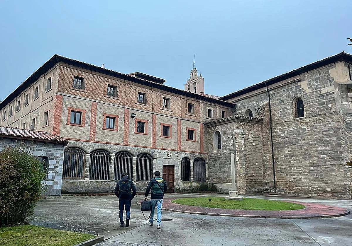 Imagen del registro realizado en el monstario de Belorado.