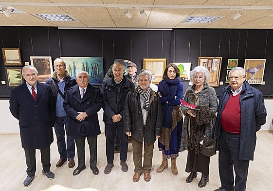 Los 'Magistri' de la exposición del MUVA.