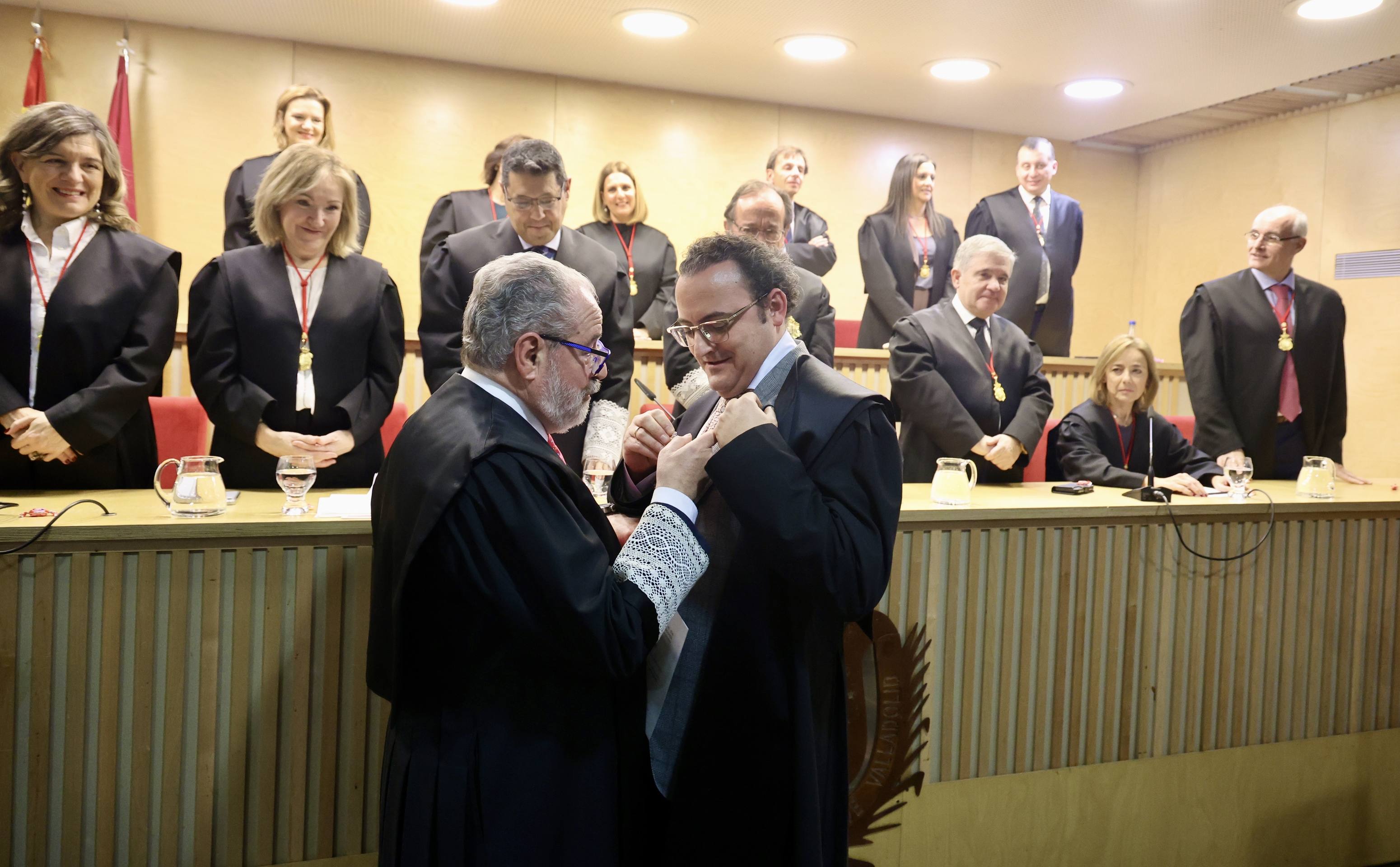 La entrega de insignias del Colegio de la Abogacía de Valladolid, en imágenes
