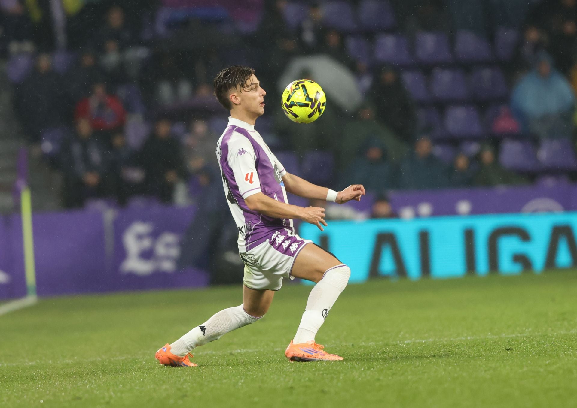 El partido del Real Valladolid contra el Málaga, en imágenes