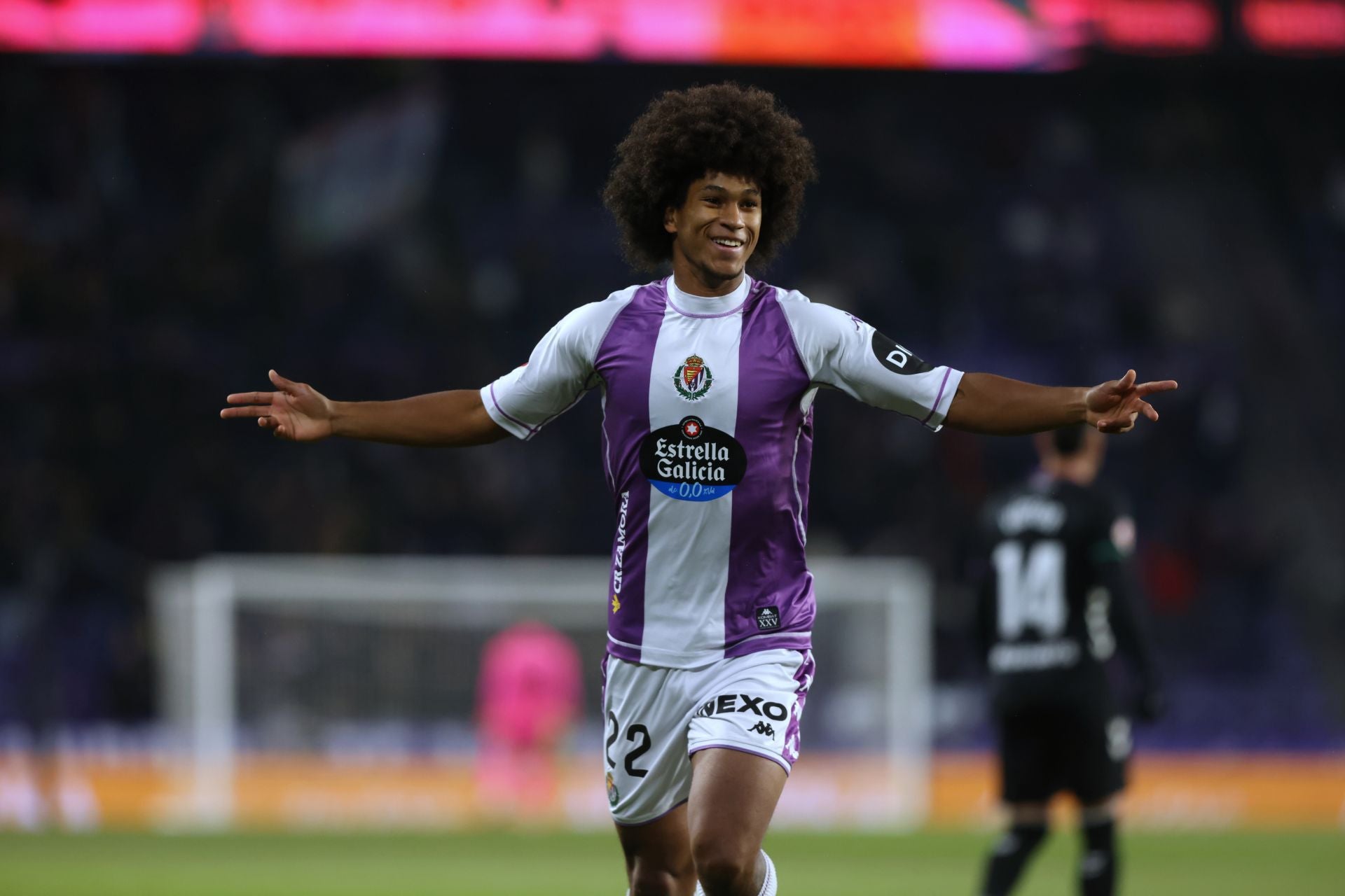 El partido del Real Valladolid contra el Málaga, en imágenes